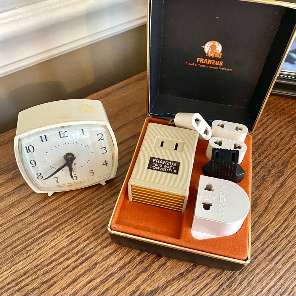 5/$25 Franzus International Travel Electrical Adapter Converter Kit